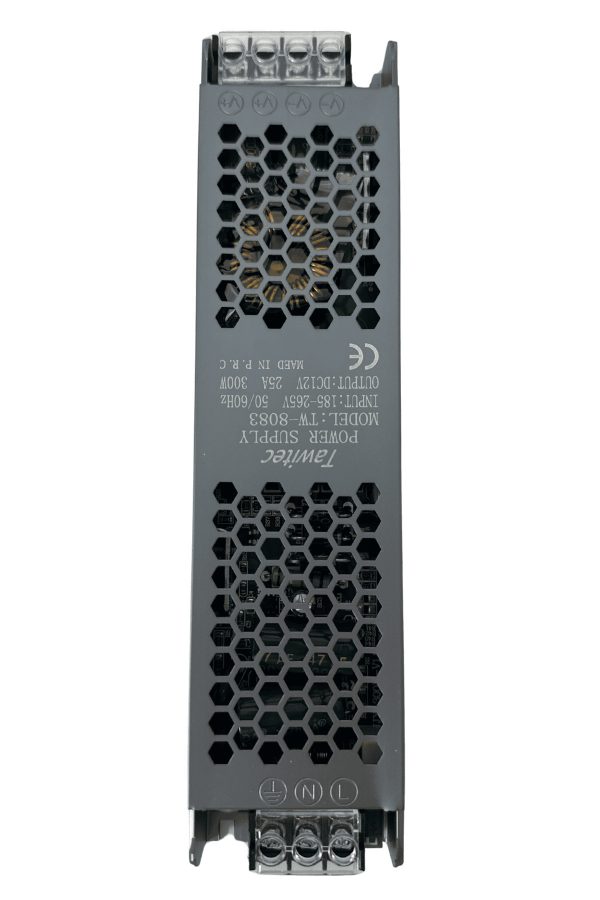 12 Volt 25 Amper Kamera ve Şerit Led Trafosu Slim Kasa ( Premium Kalite )