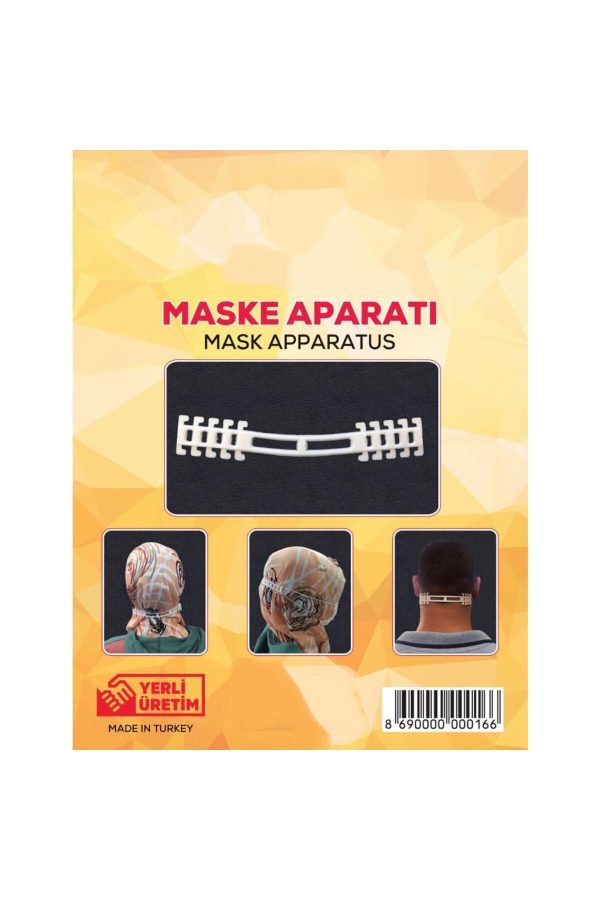 25 Adet Maske Aparatı ( Beyaz Renk )