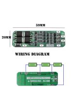 3S Bms Pil Şarj Devresi ( 3 Adet Pil için ) - Görsel 2