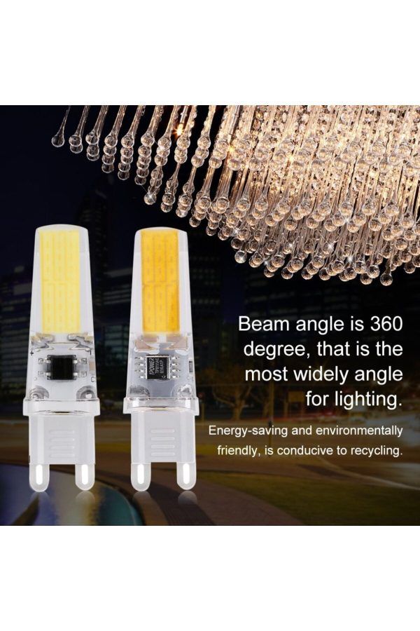 10 Adet 9 Watt G9 Led Ampül ( Sarı Işık )