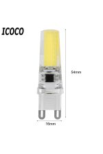 5 Adet 9 Watt G9 Led Ampül ( Sarı ışık ) - Görsel 3