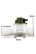 12 Volt 1/2 Solenoıd Valf Ventil (Yarım Parmak ) - Görsel 3