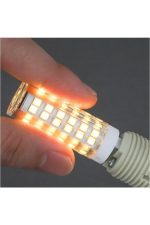 5 ADET G9 LED AMPÜL 7 WATT 75 LED,Lİ ( SARI IŞIK ) - Görsel 3