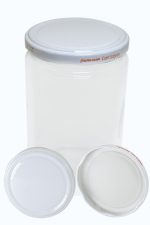 20 Adet Cam Kavanoz Kapağı ( konserve kavanozu için)