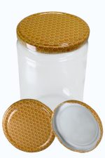 50 Adet Cam Kavanoz Kapağı ( konserve kavanozu için)