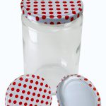 20 Adet Cam Kavanoz Kapağı ( konserve kavanozu için)