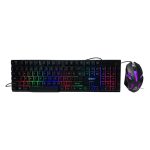 Qpart Gm14 Oyuncu RGB Klavye & Mouse Set