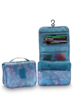 Çok Fonksiyonlu Askılı Makyaj Çantası Flamingo Desen ( Büyük Boy )