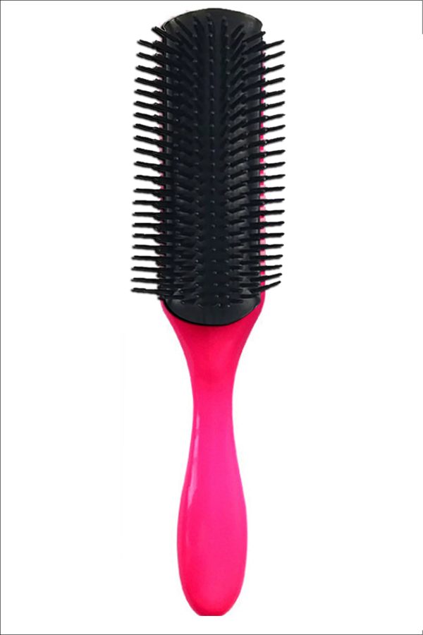 Styling Brush 9 Sıra Şekillendirme Fırçası Curly Girl Kıvırcık Metodu Fırçası