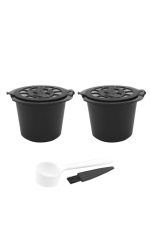 2 Adet Doldurulabilir Nespresso Uyumlu Kahve Kapsülü ( Yıkayıp Tekrar Doldurabilirsiniz.) - Görsel 2