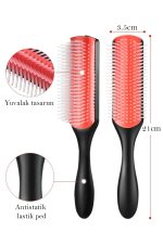 Styling Brush 9 Sıra Şekillendirme Fırçası Curly Girl Kıvırcık Metodu Fırçası - Görsel 2