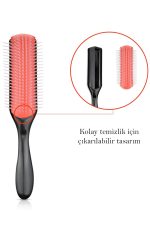 Styling Brush 9 Sıra Şekillendirme Fırçası Curly Girl Kıvırcık Metodu Fırçası - Görsel 3