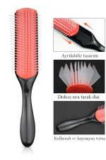Styling Brush 9 Sıra Şekillendirme Fırçası Curly Girl Kıvırcık Metodu Fırçası - Görsel 4