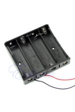 5 Adet 18650 Pil Yuvası Seri Bağlı ( 4 Pil İçin )