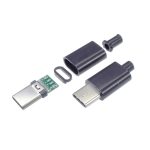 5 Adet Type-c Şarj Soketi 24 Pin (siyah Renk )