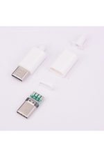 5 Adet Type-c Şarj Soketi 24 Pin (beyaz Renk )