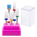 Elektrikli Manikür Makinesi Için Seramik Törpü Yedek Uçları (7 Parça)