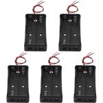 5 Adet 18650 Pil Yuvası Seri Bağlı ( 2 Pil İçin )