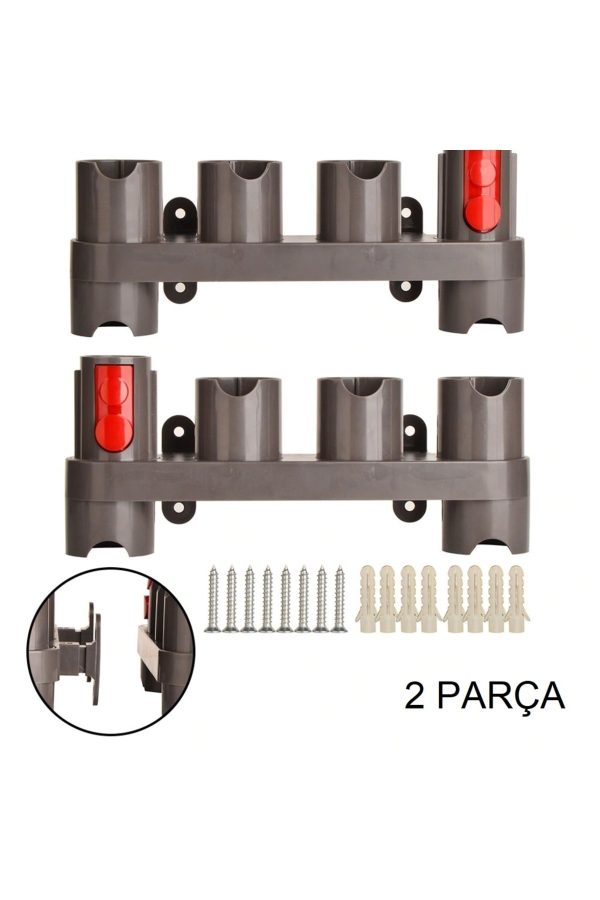 Dyson V15 Uyumlu Süpürge Duvar Askı Aparatı