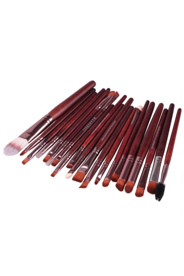 20 Parça Makyaj Fırça Seti ( Maun )