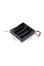 2 Adet 18650 Pil Yuvası Seri Bağlı ( 4 Pil İçin ) - Görsel 4