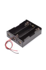 2 Adet 18650 Pil Yuvası Seri Bağlı ( 3 Pil İçin )