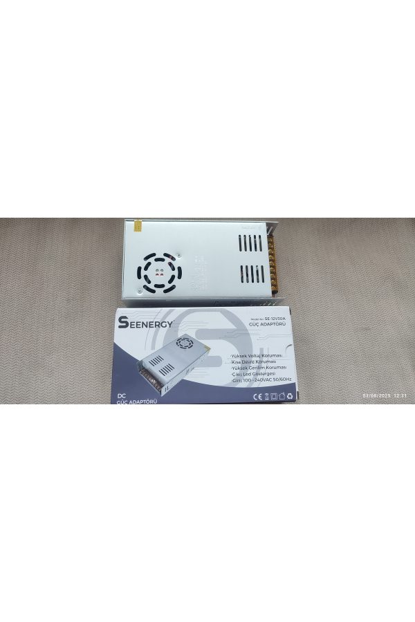 12 Volt 30 Amper Fanlı Kamera ve Led Trafosu