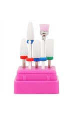 7 Parça Profesyonel Seramik Pedikür Manikür Uçları - Görsel 2