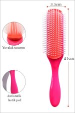 Styling Brush 9 Sıra Şekillendirme Fırçası Curly Girl Kıvırcık Kız Metodu Fırçası - Görsel 2