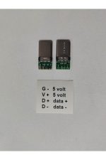 10 Adet Type-c Şarj Soketi 24 Pin (beyaz Renk ) - Görsel 4