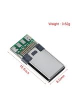 10 Adet Type-c Şarj Soketi 24 Pin (beyaz Renk ) - Görsel 5