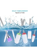 7 Parça Profesyonel Seramik Pedikür Manikür Uçları - Görsel 5