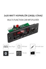 12 Volt Fm Decoder Bluetooth Usb Tf Kart Fm Radio Mp3 Player