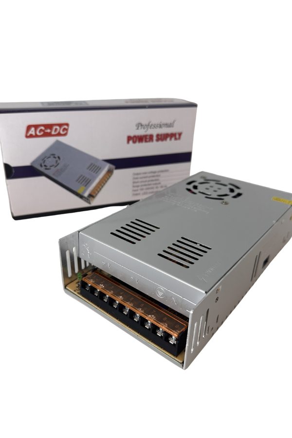 12 Volt 30 Amper Fanlı Güvenlik Kamerası ve Led trafosu ( Fanlı Soğutma )