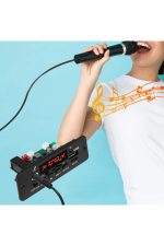 2 X 40 Watt Hoparlör Çıkışlı Dekoder (Fm Radyo , Karaoke , Mp3 Player , Bluetooth , TF Kart , usb ) - Görsel 3