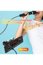 2 X 40 Watt Anfili Karaoke Dekoder ( Bluetooth Aux Usb Tf Kart Fm Radio Mp3 Player ) - Görsel 3