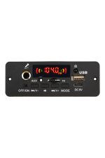 2 X 40 Watt Hoparlör Çıkışlı Dekoder (Fm Radyo , Karaoke , Mp3 Player , Bluetooth , TF Kart , usb ) - Görsel 6