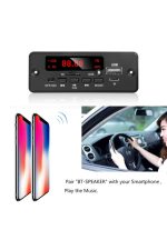 12 Volt Fm Decoder Bluetooth Usb Tf Kart Fm Radio Mp3 Player - Görsel 3
