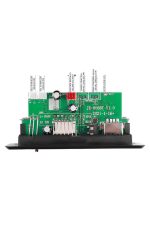 12 Volt Fm Decoder Bluetooth Usb Tf Kart Fm Radio Mp3 Player - Görsel 4